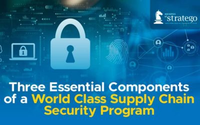 Three Essential Components of a World Class Supply Chain Security Program
