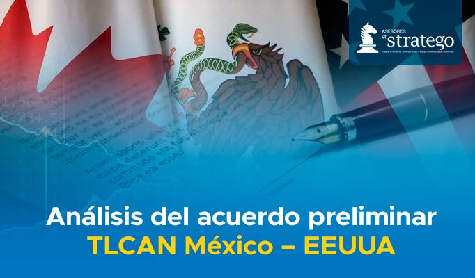 Análisis del acuerdo preliminar TLCAN México – EEUUA