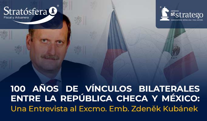 100 años de Vínculos Bilaterales entre la República Checa y México:Una Entrevista al Excmo. Emb. Zdeněk Kubánek