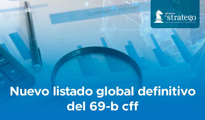 Nuevo Listado Global Definitivo del 69-B CFF