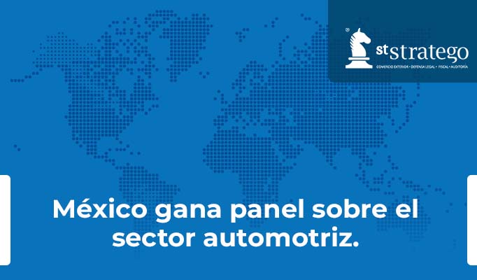 México gana panel sobre el sector automotriz.
