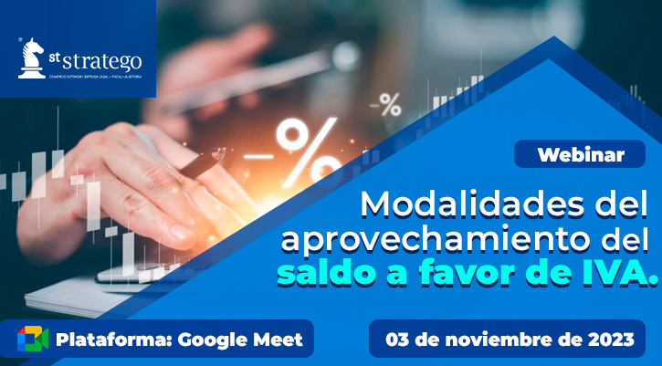 Modalidades del aprovechamiento del saldo a favor de IVA.