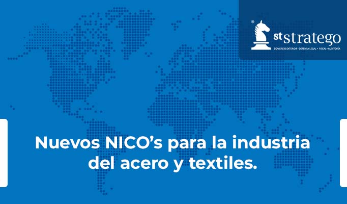 Nuevos NICO’s para la industria del acero y textiles.