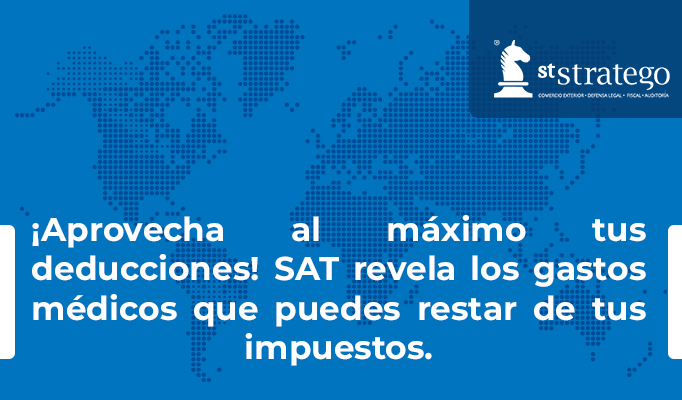 ¡Aprovecha al máximo tus deducciones! SAT revela los gastos médicos que puedes restar de tus impuestos.