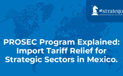 PROSEC Program Explained: Import Tariff Relief for Strategic Sectors in Mexico.