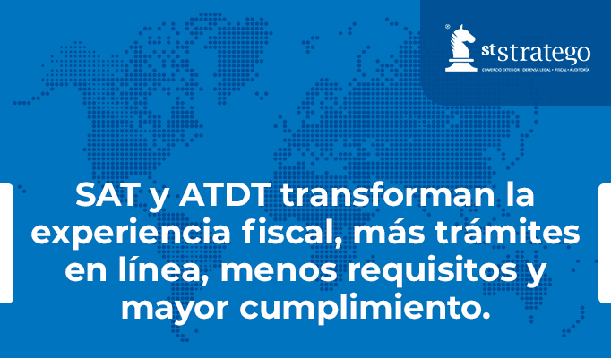 SAT y ATDT transforman la experiencia fiscal, más trámites en línea ...