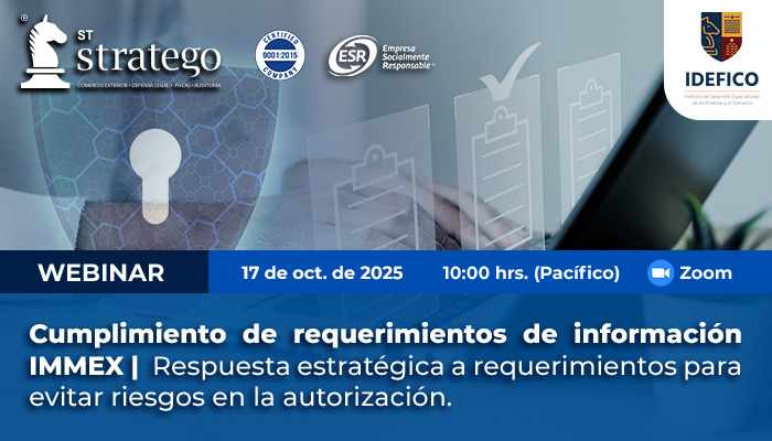 Cumplimiento de requerimientos de información IMMEX |  Respuesta estratégica a requerimientos para evitar riesgos en la autorización.