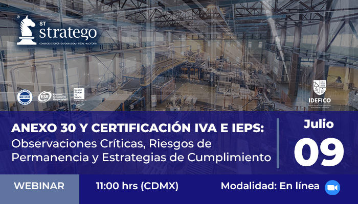 ANEXO 30 Y CERTIFICACIÓN IVA E IEPS: Observaciones Críticas, Riesgos de Permanencia y Estrategias de Cumplimiento